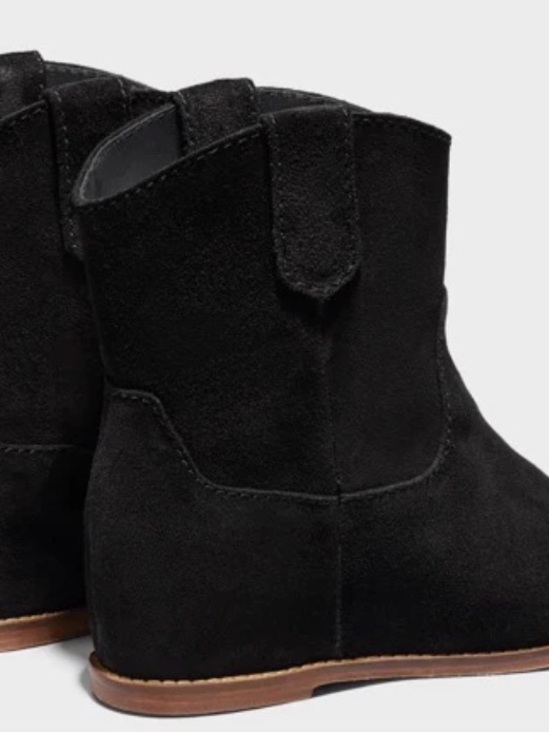 Nisolo Shoes - Nisolo Black Suede booties size 8 NWT